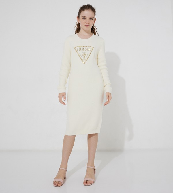Guess Guess - White Casual Dress