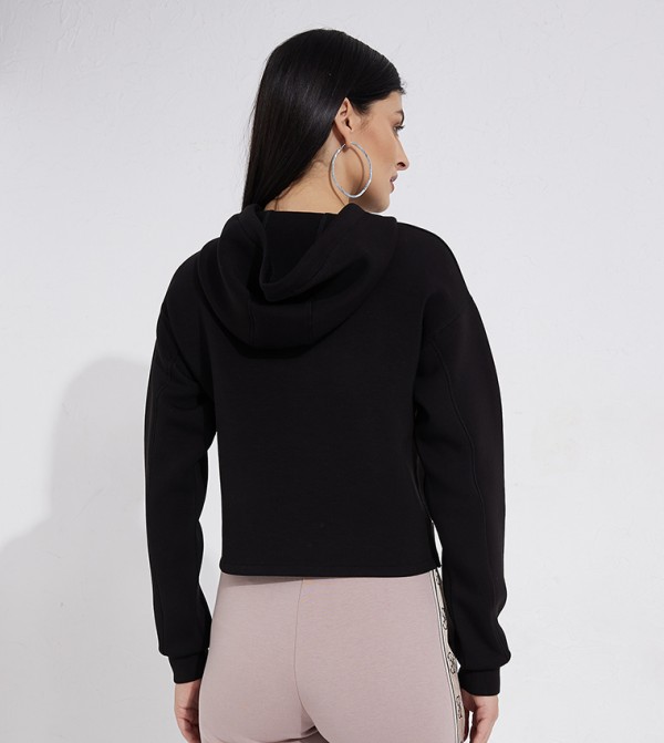 Guess  Hoodies & Sweatshirts - Black Hoodies