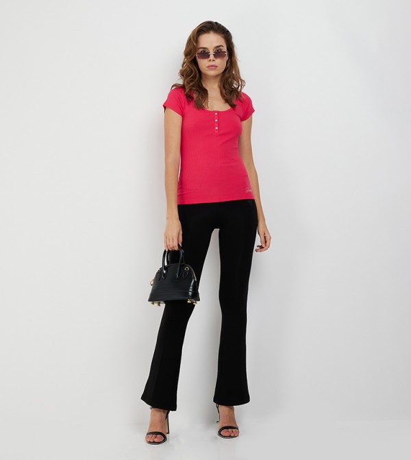 Guess Guess - Fuchsia Tops & Blouses