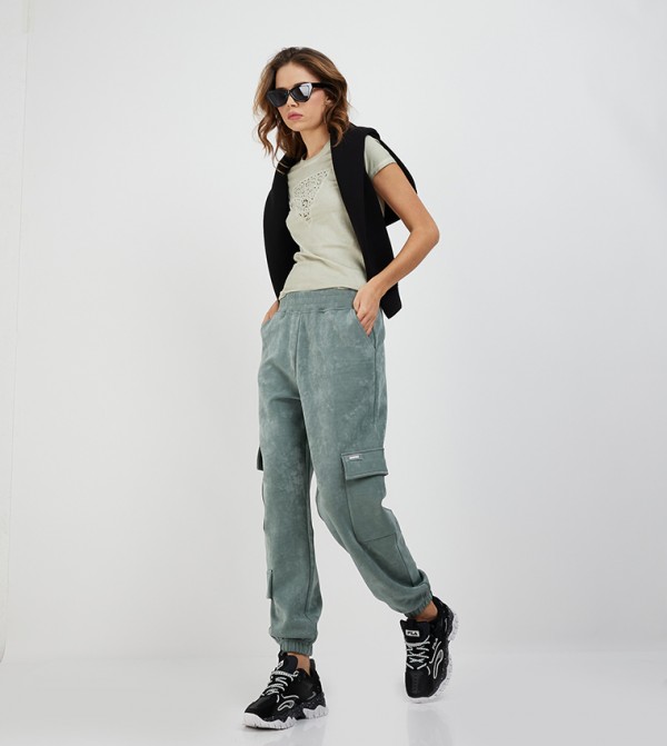 Guess  Sportswear - Green Joggers