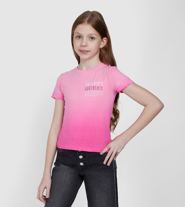 Guess Guess - Fuchsia T-shirts