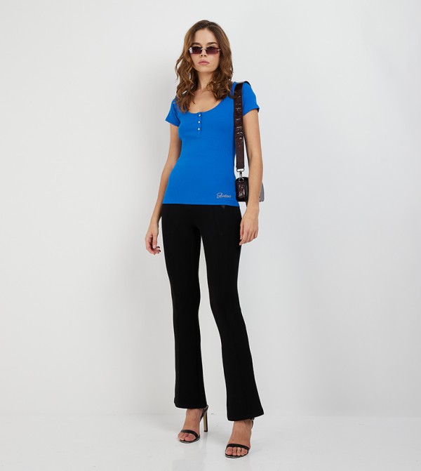 Guess  extra-10-off - Blue Tops & Blouses