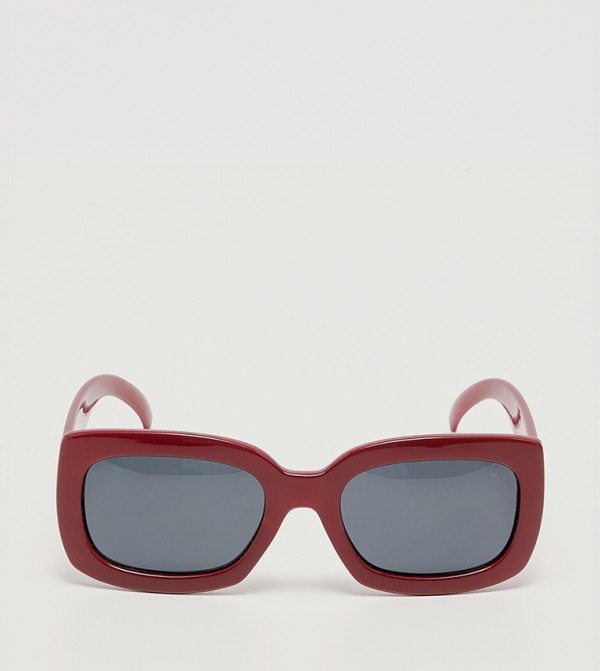 Beverly Hills Polo Club  Sunglasses - Red Retro Sunglasses
