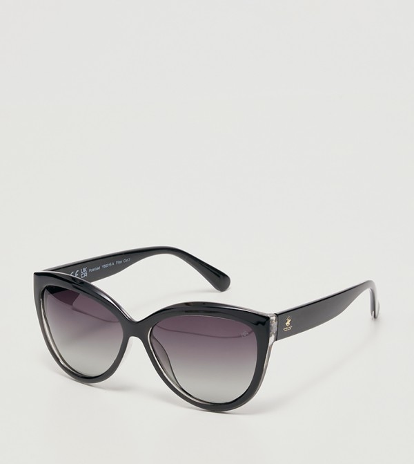 Beverly Hills Polo Club  Sunglasses - Black Cat Eye Sunglasses