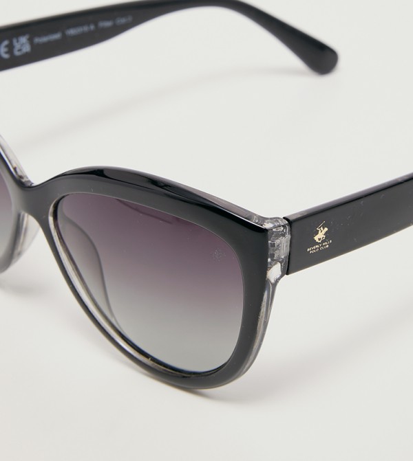 Beverly Hills Polo Club  Sunglasses - Black Cat Eye Sunglasses