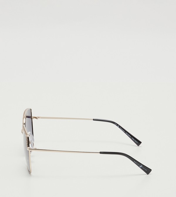 بيفرلي هيلز بولو كلوب  eid must haves - أسود Square Sunglasses