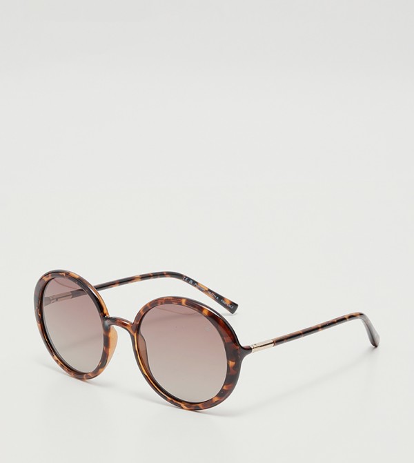 Beverly Hills Polo Club  Trending Acc 2025 - Brown Round Sunglasses