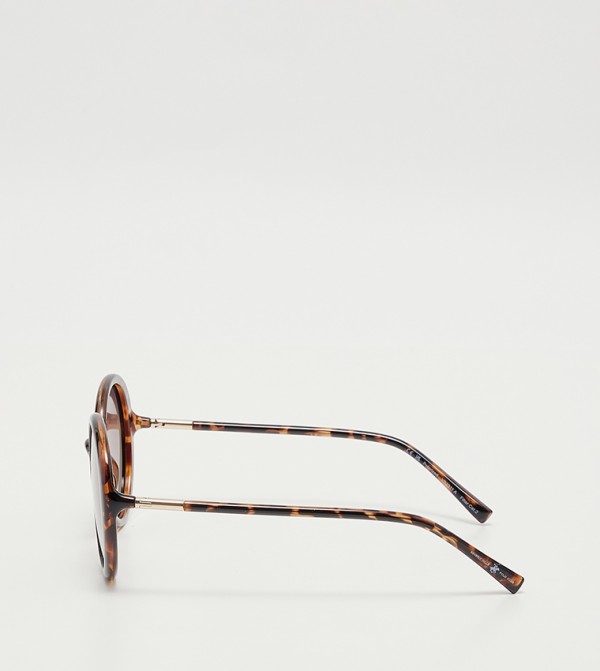 Beverly Hills Polo Club  Trending Acc 2025 - Brown Round Sunglasses