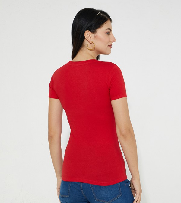 Aeropostale Aeropostale - Red Casual T-Shirts