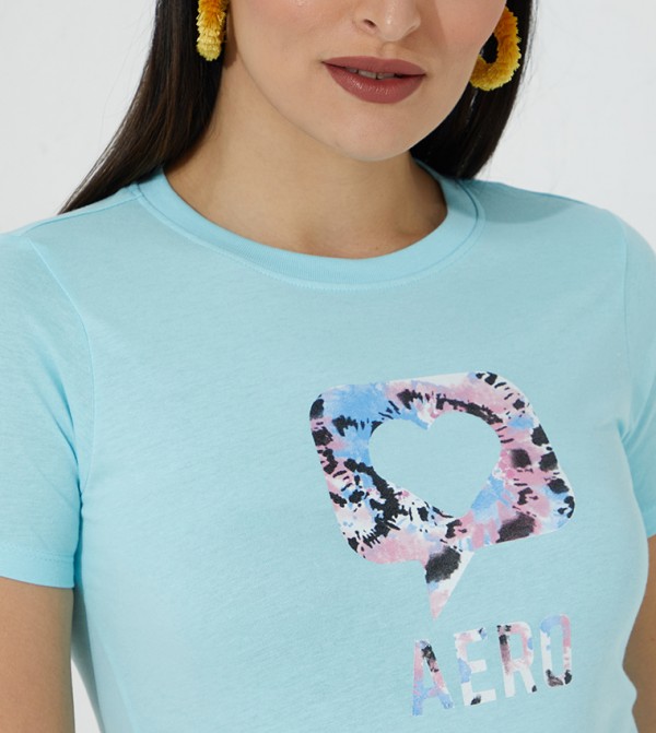 Aeropostale Aeropostale - Blue Casual T-Shirts