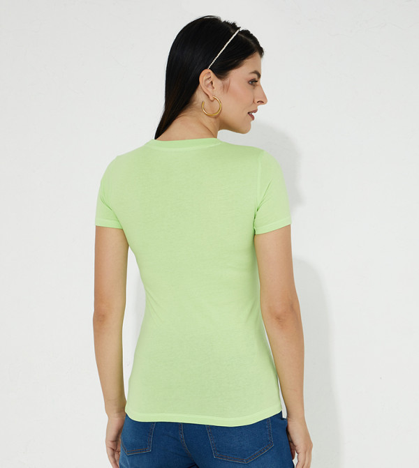 Aeropostale Aeropostale - Green Casual T-Shirts