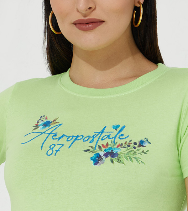 Aeropostale Aeropostale - Green Casual T-Shirts
