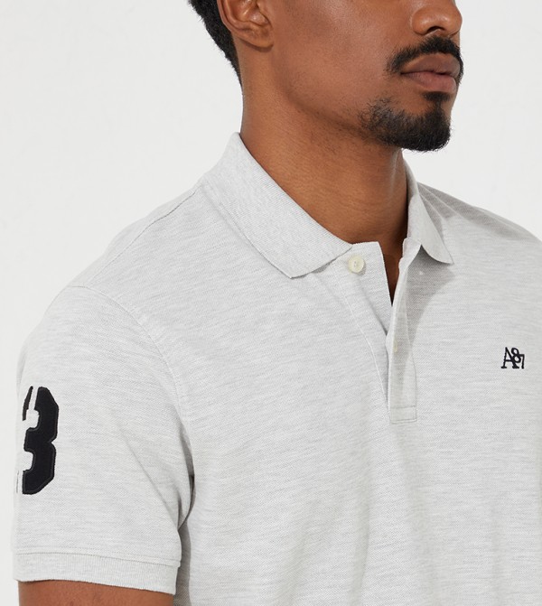 Aeropostale Aeropostale - Grey Polo T-shirts