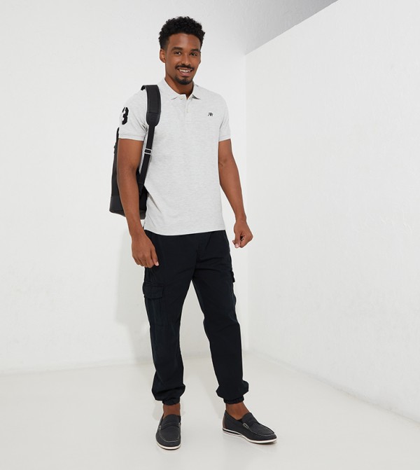 Aeropostale Aeropostale - Grey Polo T-shirts