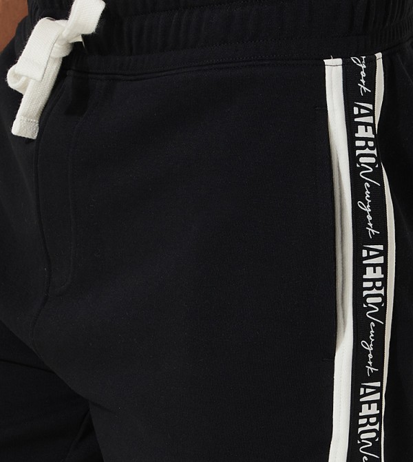  ايروبوستال clothing-store - أسود Knit shorts