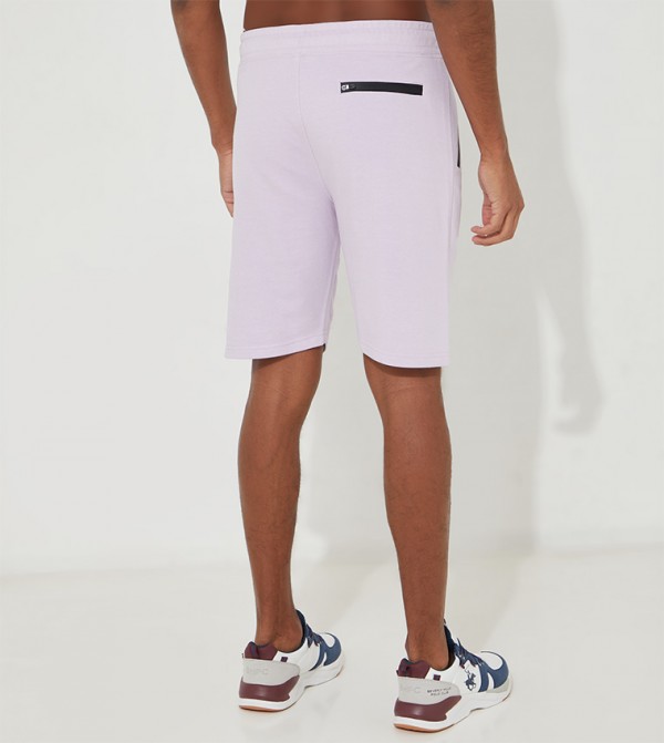  ايروبوستال  ملابس - بنفسجي  Knit shorts