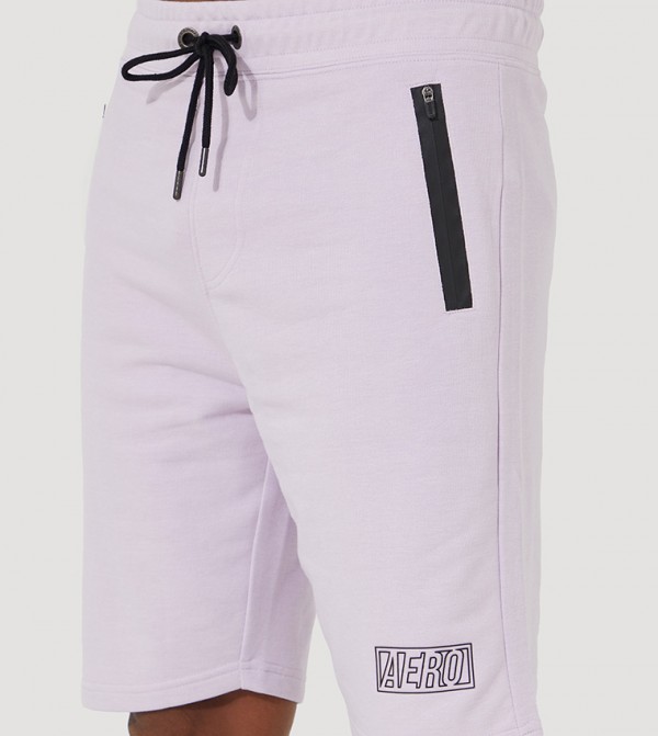  ايروبوستال  ملابس - بنفسجي  Knit shorts