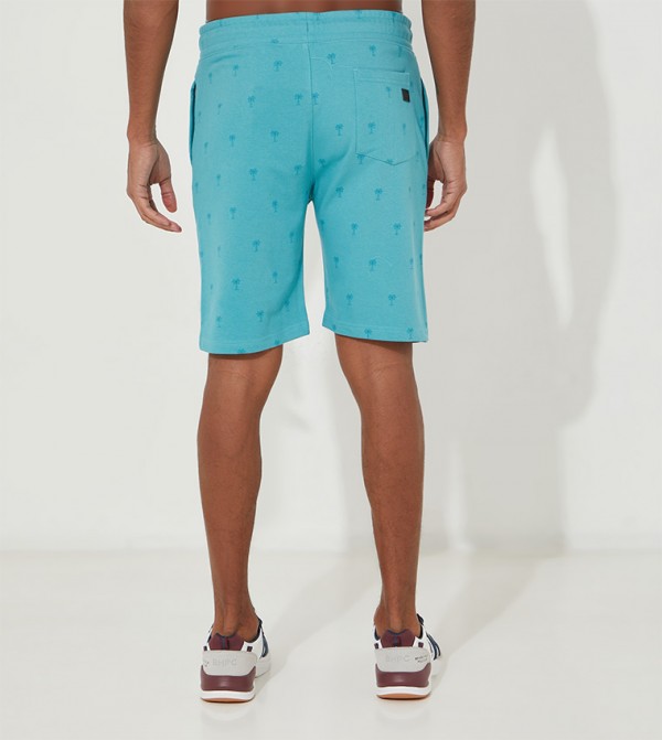  ايروبوستال clothing-store - أزرق Knit shorts