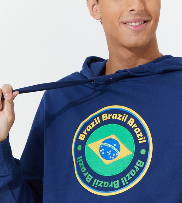 Aeropostale  Hoodies & Sweatshirts - Blue Sweatshirts