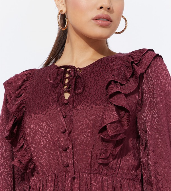 Aeropostale  Dresses - Burgundy Dresses