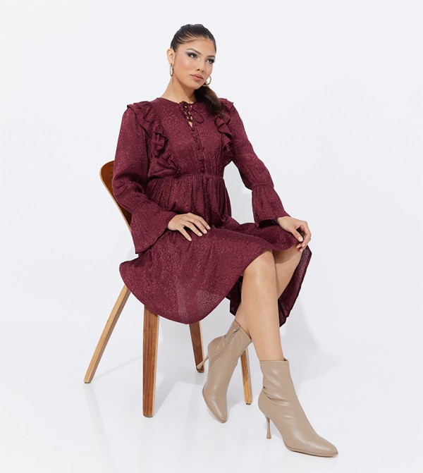 Aeropostale  Dresses - Burgundy Dresses