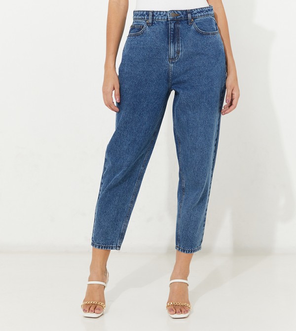 Aeropostale  Jeans - Navy Mom Jeans