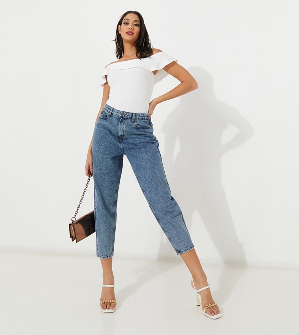 Aeropostale Aeropostale - Blue Mom Jeans