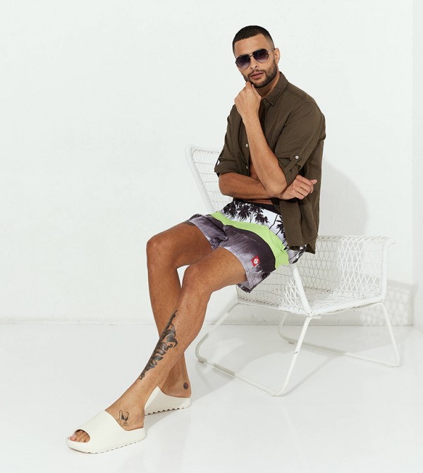 Aeropostale  Swimwear - Multi Swim Shorts