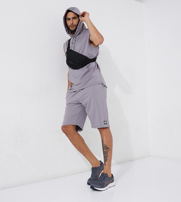 Aeropostale Aeropostale - Grey Active Shorts