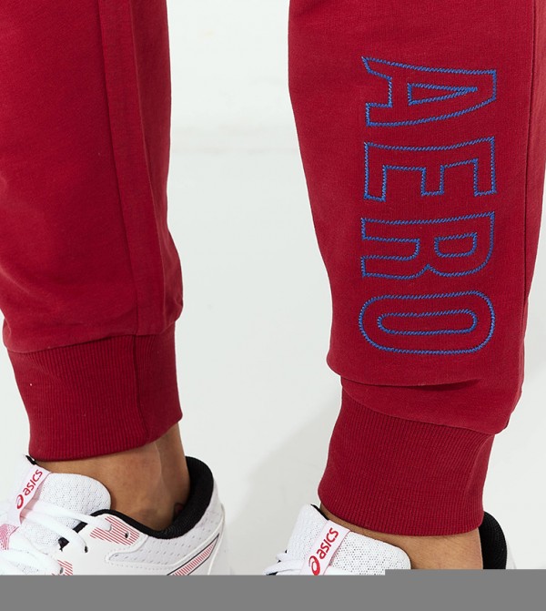 Aeropostale  Sportswear - Burgundy Track Pants/Joggers
