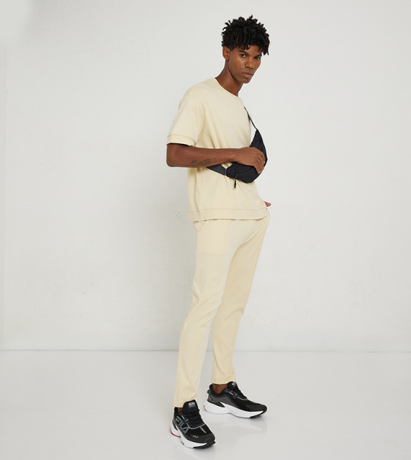 Aeropostale  Joggers - Beige Joggers