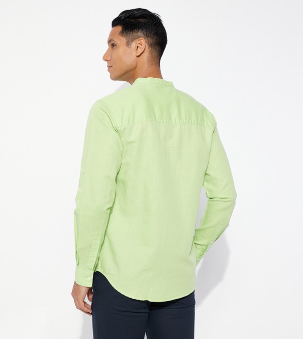  ايروبوستال  قمصان - أخضر قميص كاجوال 