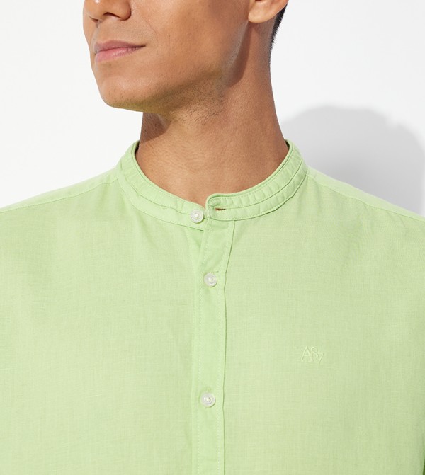  ايروبوستال  قمصان - أخضر قميص كاجوال 