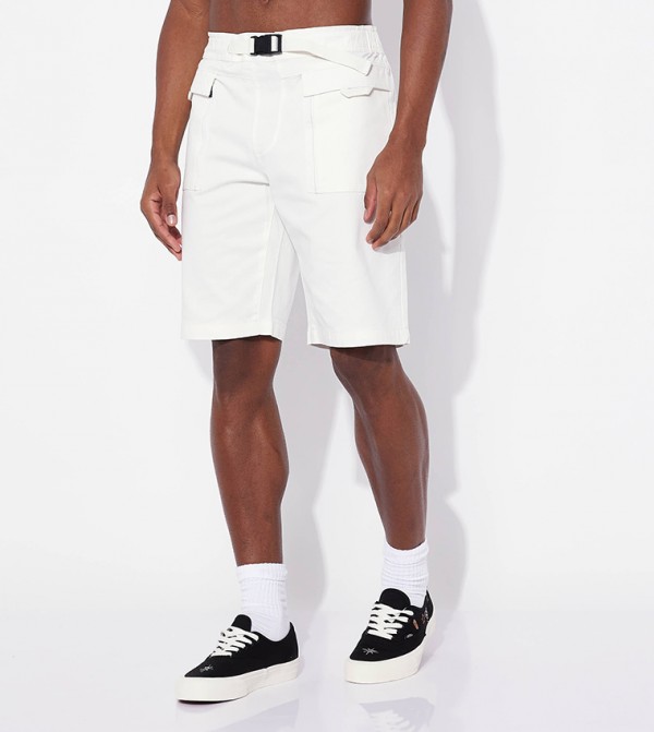 Aeropostale  - White Chino Shorts