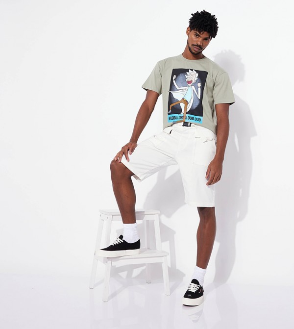 Aeropostale  - White Chino Shorts