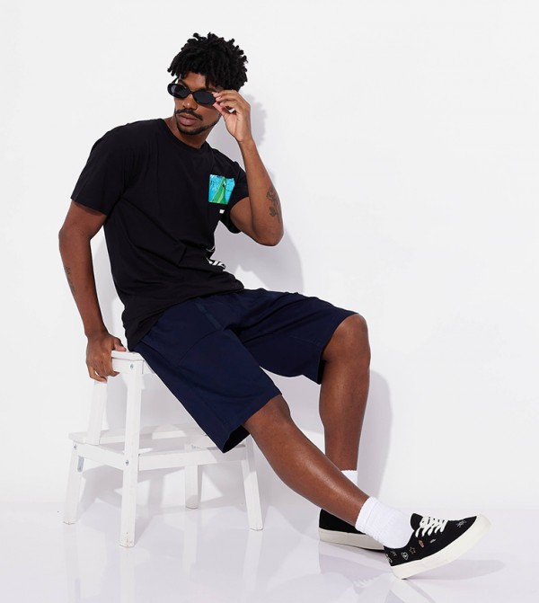 Aeropostale Aeropostale - Blue Chino Shorts