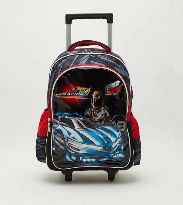 Aeropostale  Trolley Backpack Set - Black Trolley Backpack Set