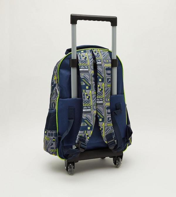 Aeropostale  Trolley Backpack Set - Navy Trolley Backpack Set