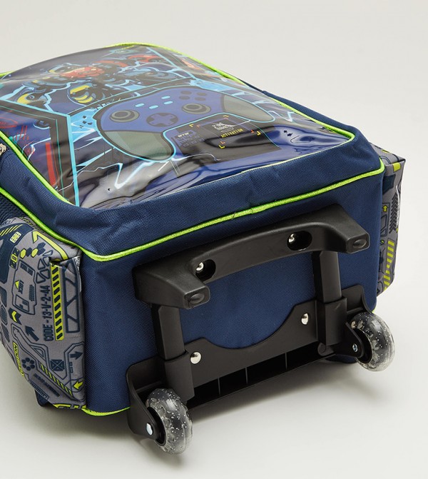 Aeropostale  Trolley Backpack Set - Navy Trolley Backpack Set