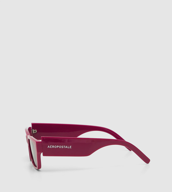 Aeropostale  Sunglasses - Maroon Retro Sunglasses