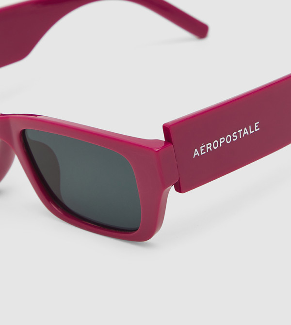 Aeropostale  Sunglasses - Maroon Retro Sunglasses