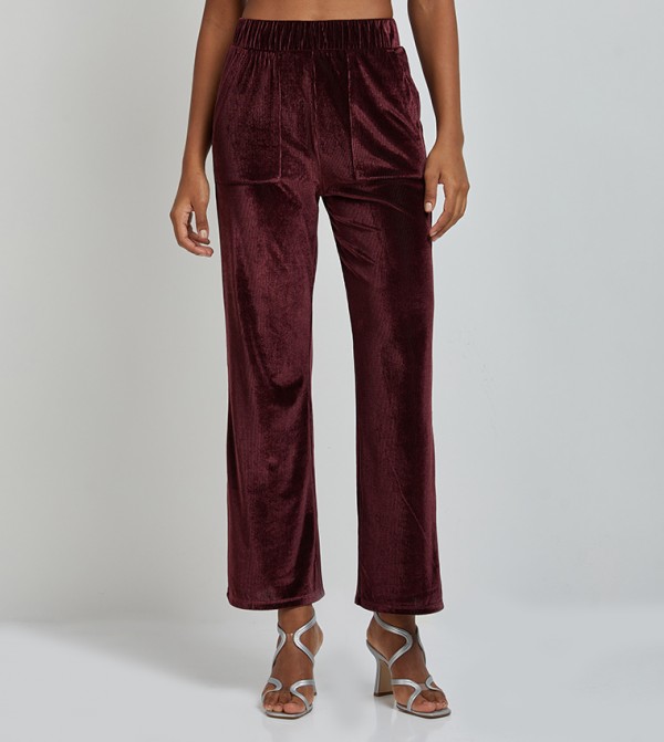 Aeropostale Aeropostale - Burgundy Regular Pants