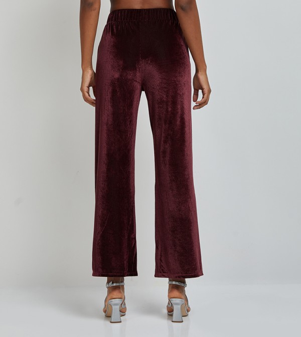 Aeropostale Aeropostale - Burgundy Regular Pants
