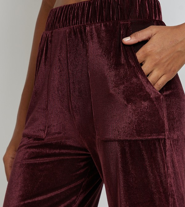 Aeropostale Aeropostale - Burgundy Regular Pants