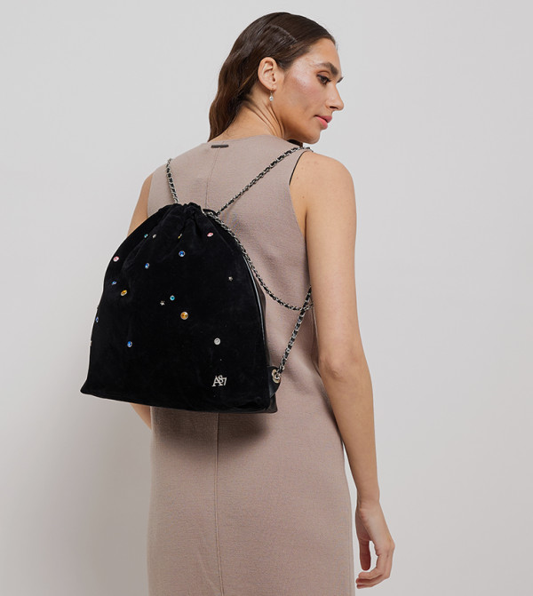 Aeropostale - Black Drawstring Bag