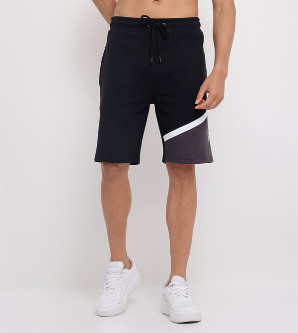  ايروبوستال  شورتات - أسود شورتات رياضة