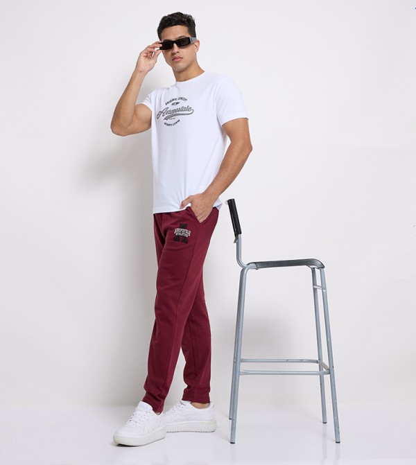 Aeropostale  - Burgundy Track Pants/Joggers