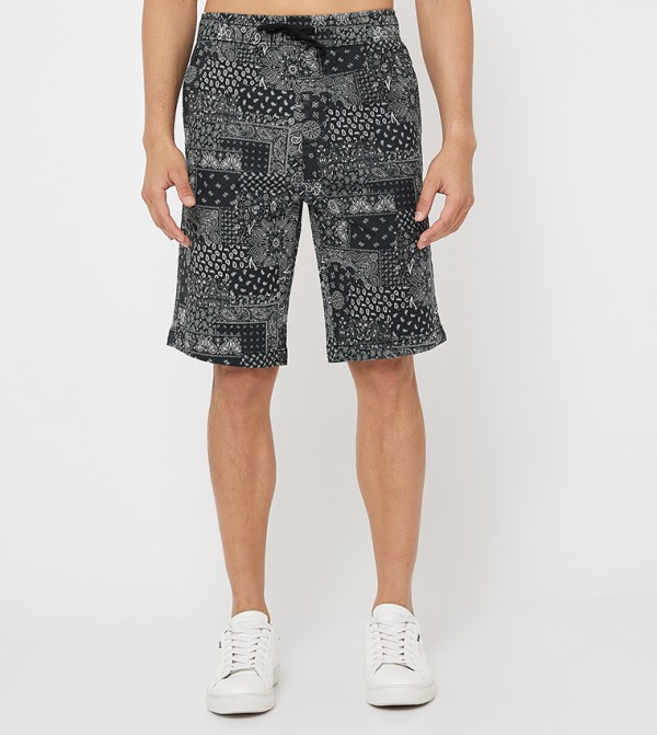  ايروبوستال  شورتات - أسود شورت تشينو