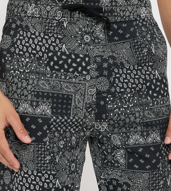  ايروبوستال  شورتات - أسود شورت تشينو