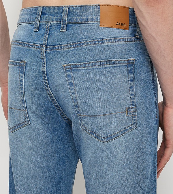Aeropostale Aeropostale - Light Blue Straight Jeans
